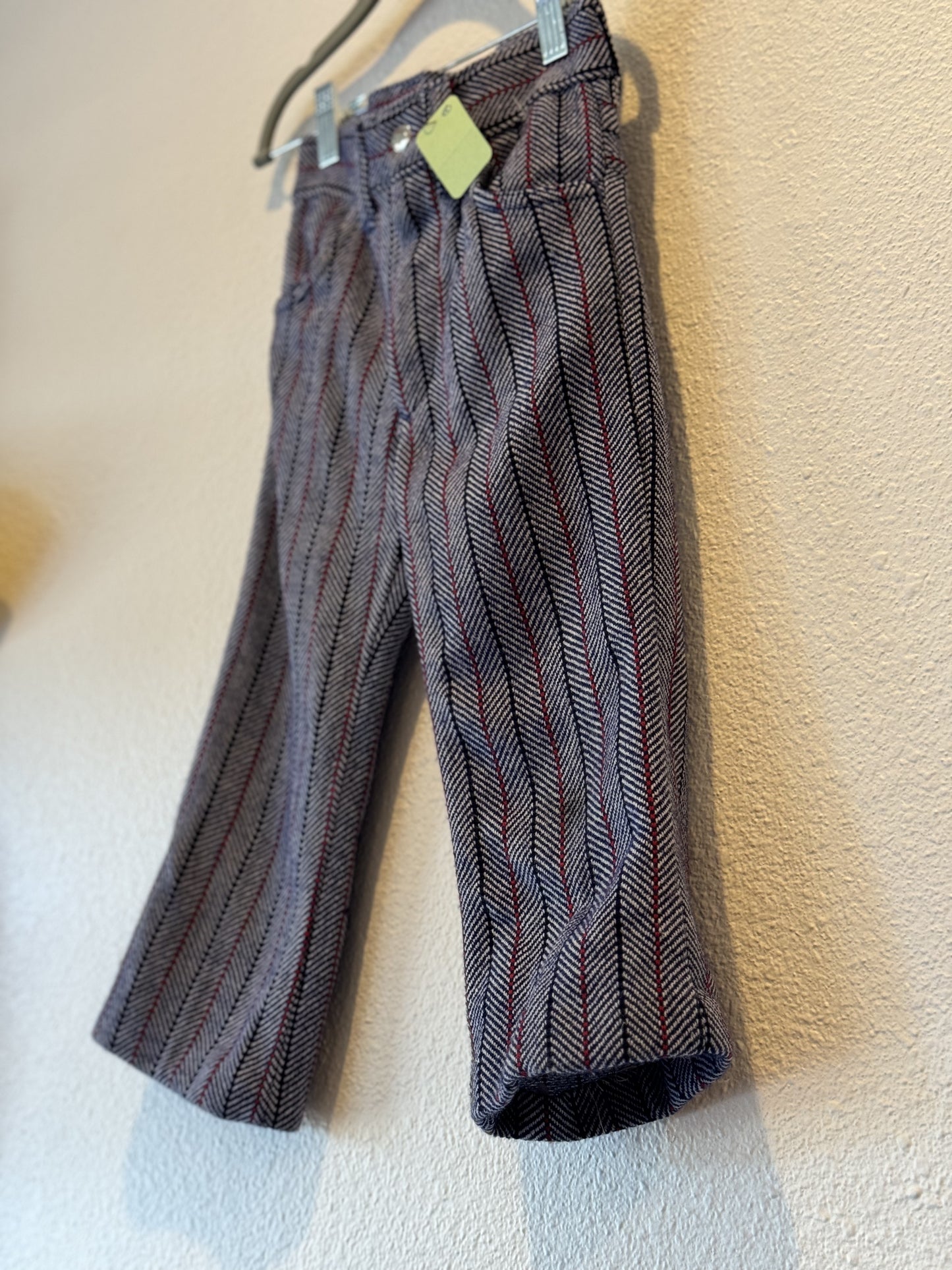 Twill Bootcut Pants Vintage- kids size 3